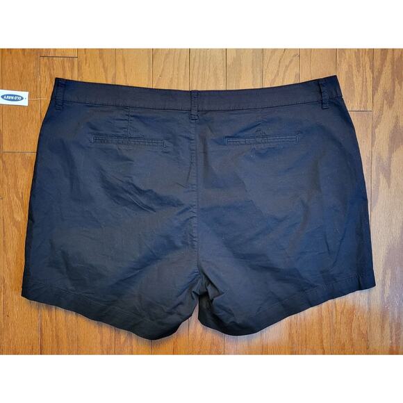 NWT Old Navy Everyday Women Plus Size 22W Black Bermuda Shorts Lightweight - Picture 11 of 11